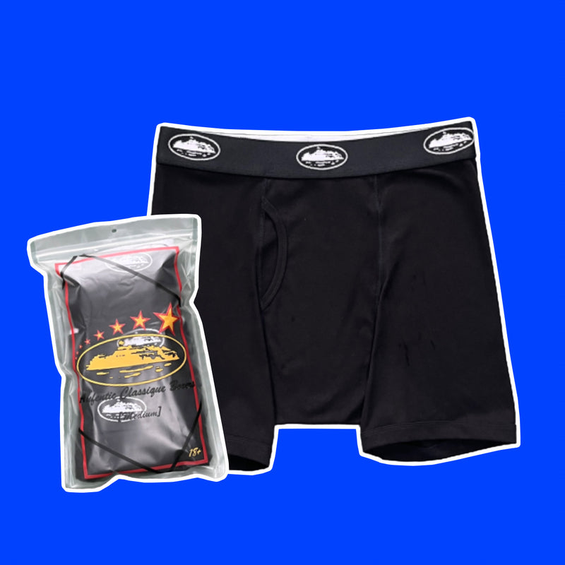 CUECA BOXE CORTEIZ ALCATRAZ (PACOTE COM 3 CUECAS) MASCULINO