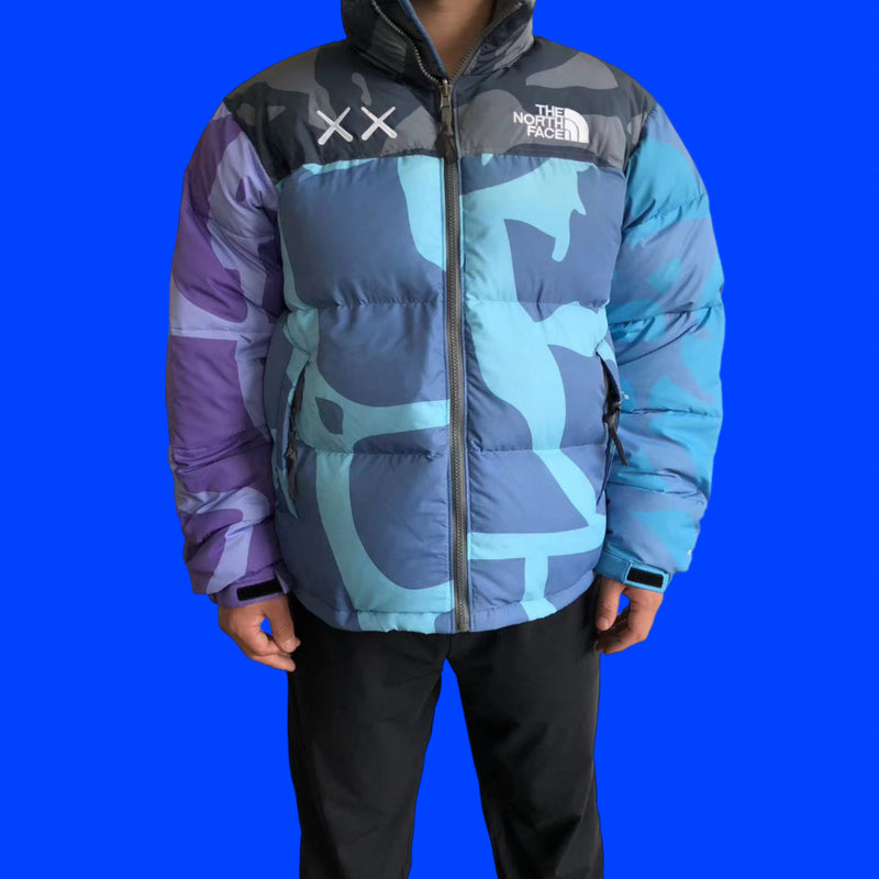 XX KAWS X THE NORTH FACE RETRO 1996 NUPTSE JACKET