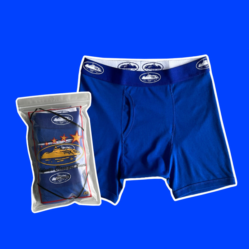 CUECA BOXE CORTEIZ ALCATRAZ (PACOTE COM 3 CUECAS) MASCULINO