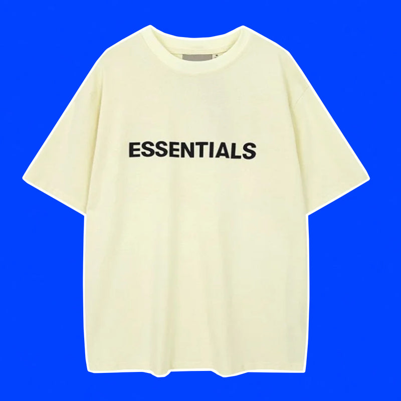 CAMISETA OVERSIZED ESSENTIALS FEAR OF GOD “BEGE”