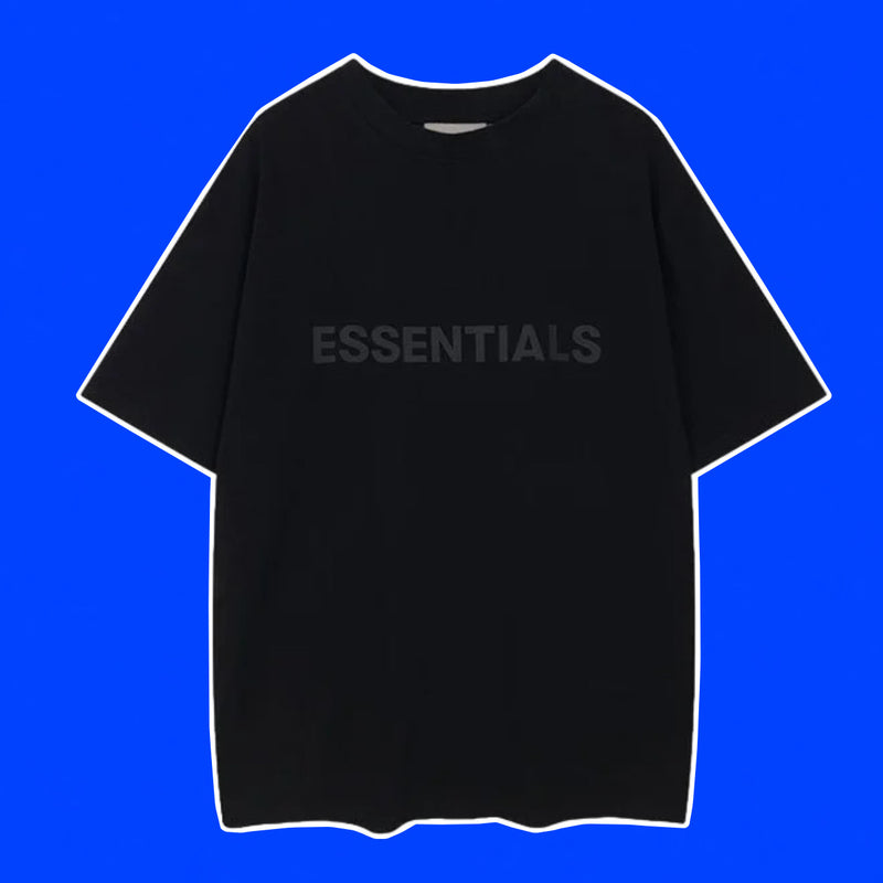 CAMISETA OVERSIZED ESSENTIALS FEAR OF GOD “BLACK”