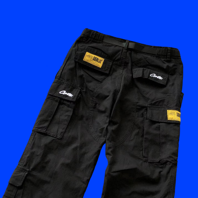 CALÇA CORTEIZ ALCATRAZ BLACK CARGO